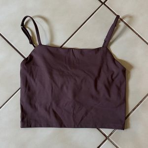 Girlfriend Devon Compressive Cami Brown
